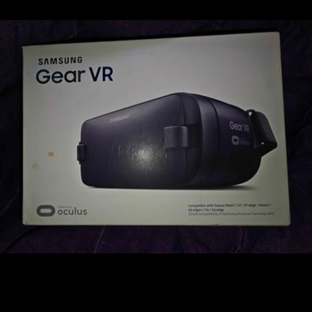 Samsung Gear VR Headset - Blue Black Compatible With Note 7, S7, S7&S7 Edge